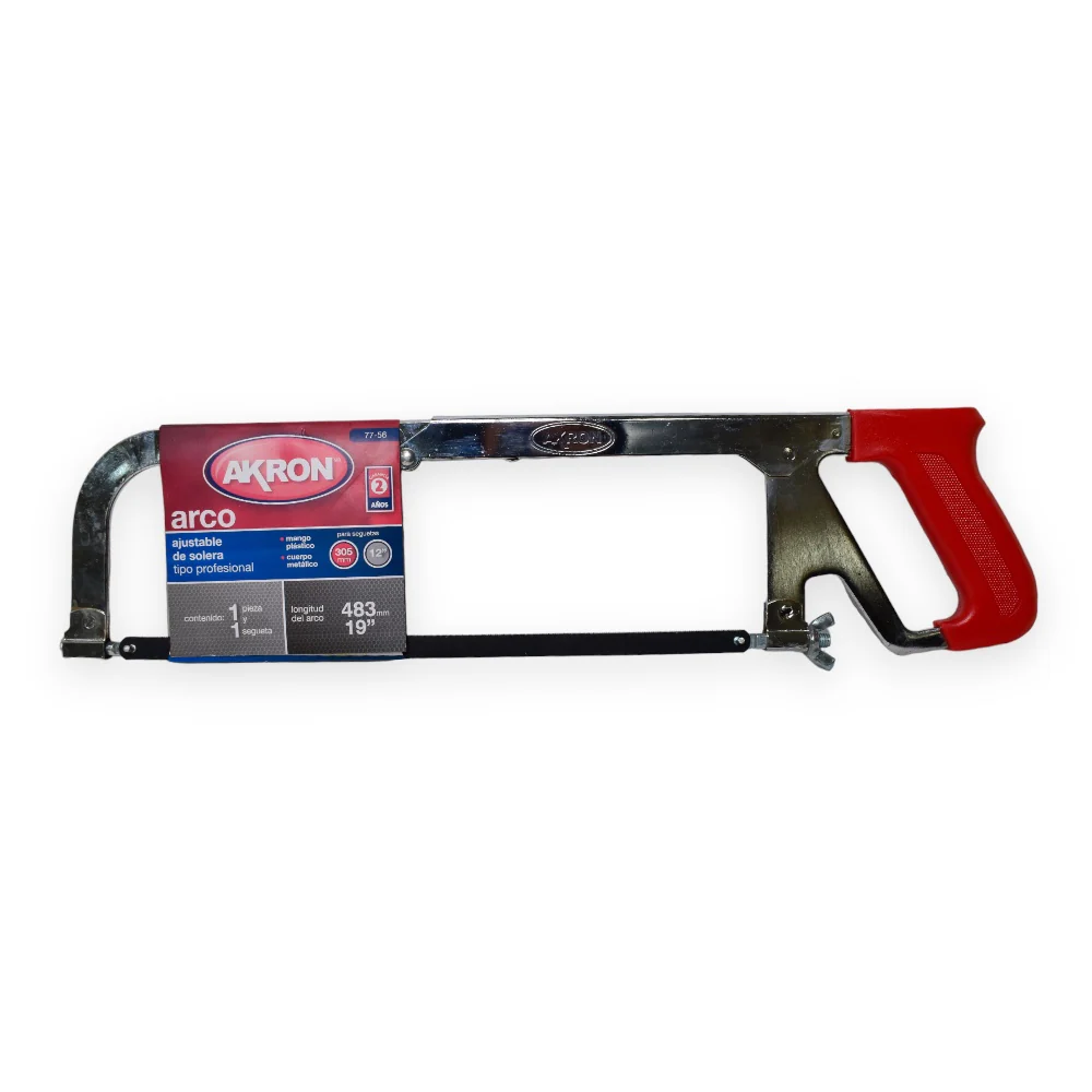 Arco Ajustable Akron 77-56| de Solera 19" | para Segueta| Profesional - Image 2
