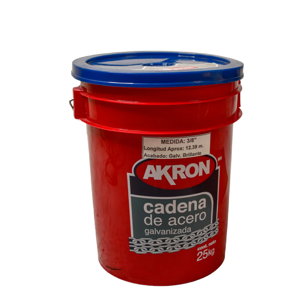 Cadena de Acero Galvanizado Akron 15-64 | Grado 30 | Electrosoldada | 3/8" - Image 5