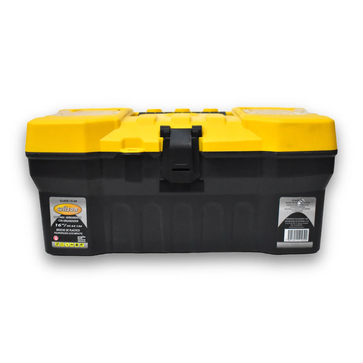 Caja de Herramientas Wilson 15-39 | Reforzada 16" pulgadas | con Organizador - Image 2