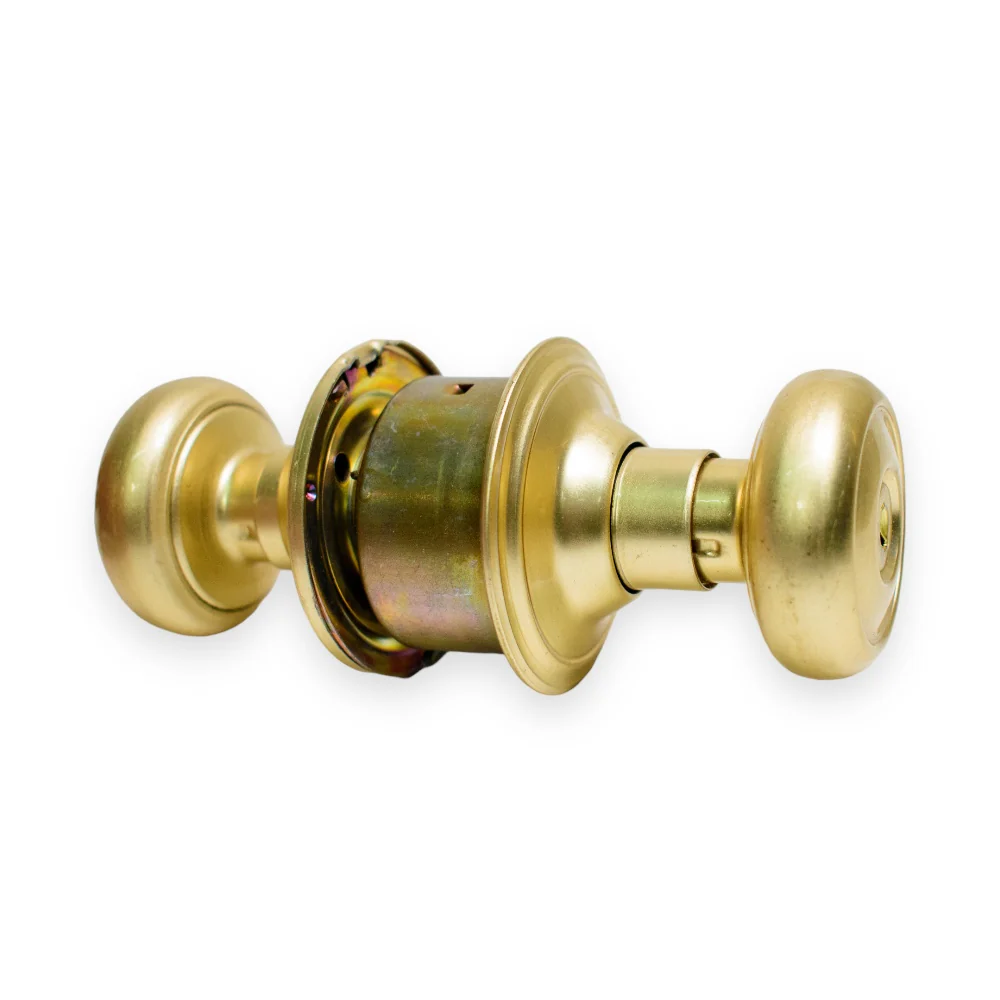 Cerradura Georgia para Baño, Recámara o Puerta Principal - Dorada p/Baño - Image 3