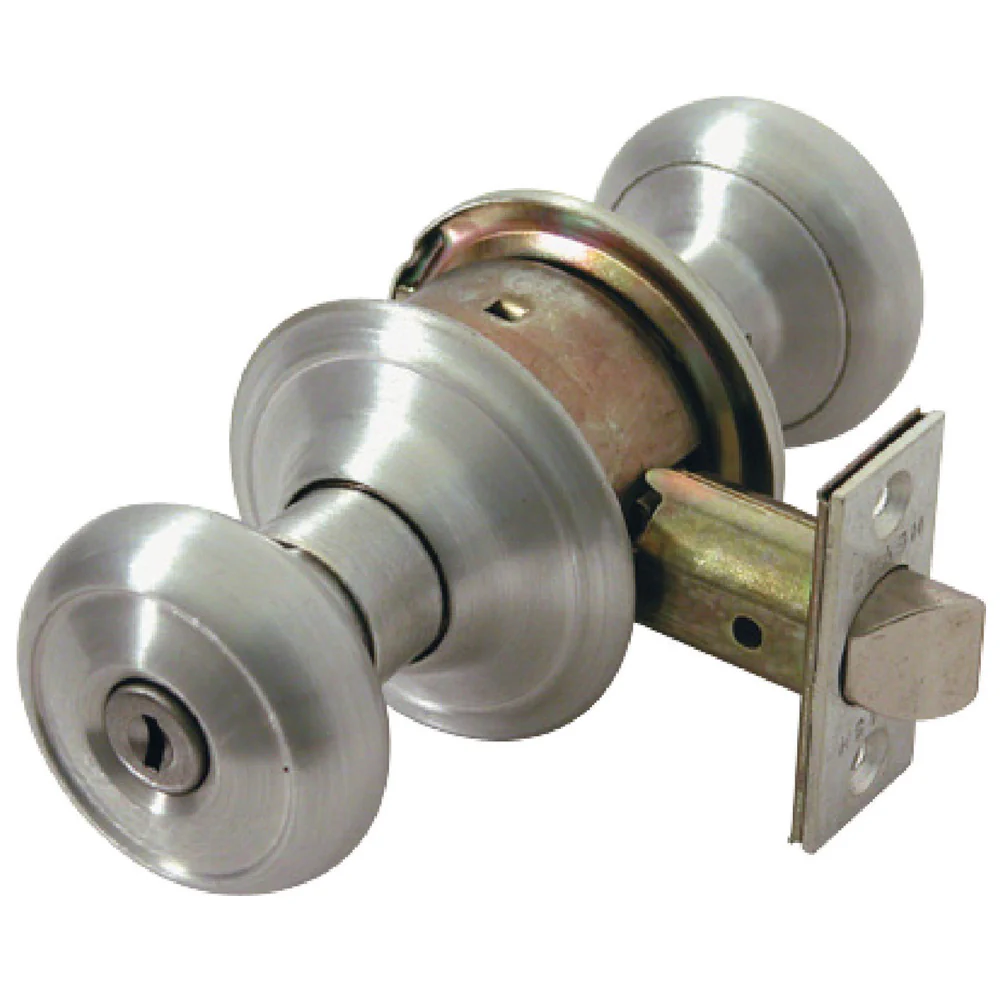 Cerradura Georgia para Baño, Recámara o Puerta Principal - Platinum p/Principal