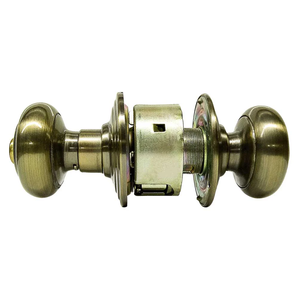 Cerradura para Baño y Acceso Principal de Latón Antiguo - Puerta de Baño 1 - Image 3