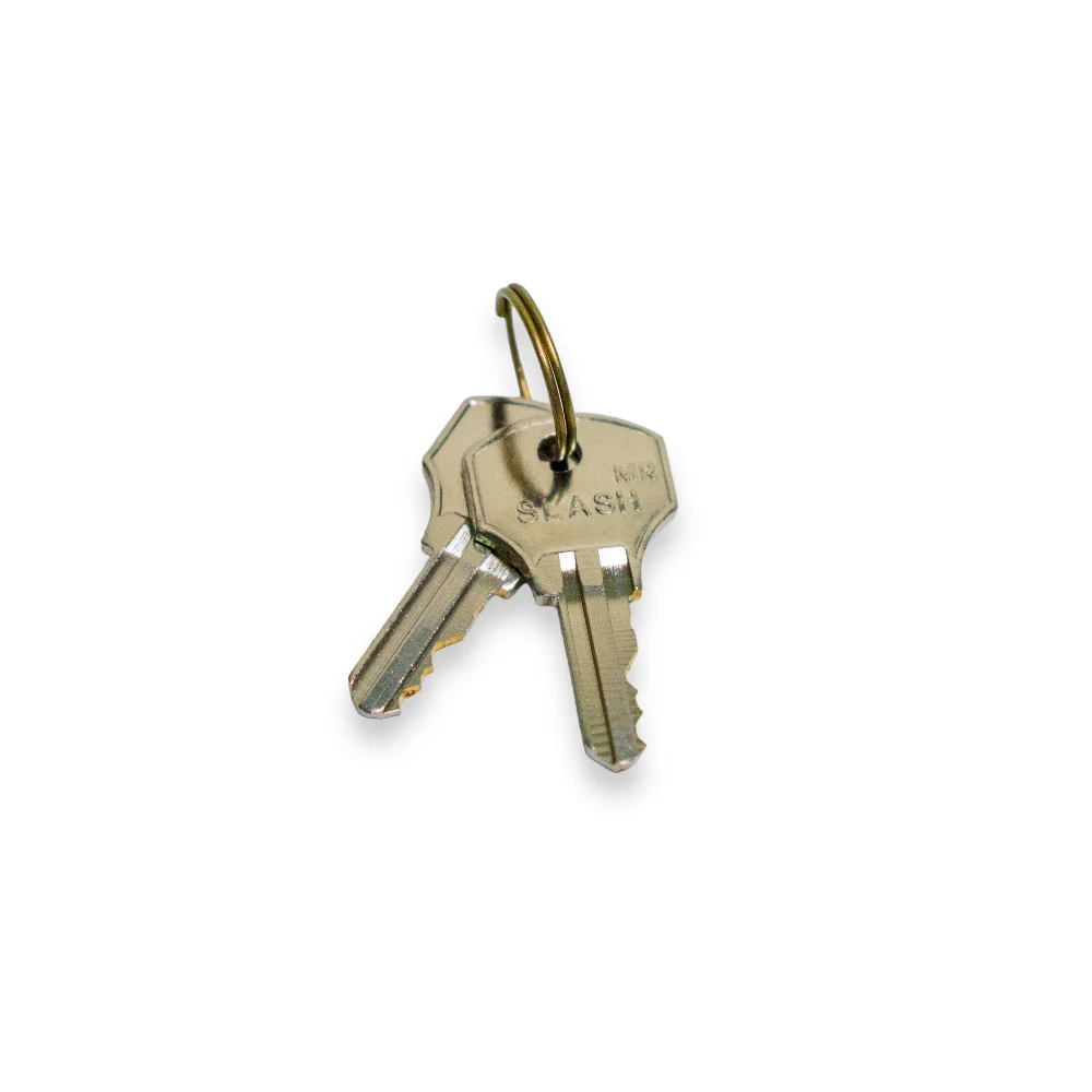 Cerradura para Mueble Slash Lock 01-100 | Niquelado y Latonado | Cuadrada Niquelada - Image 4