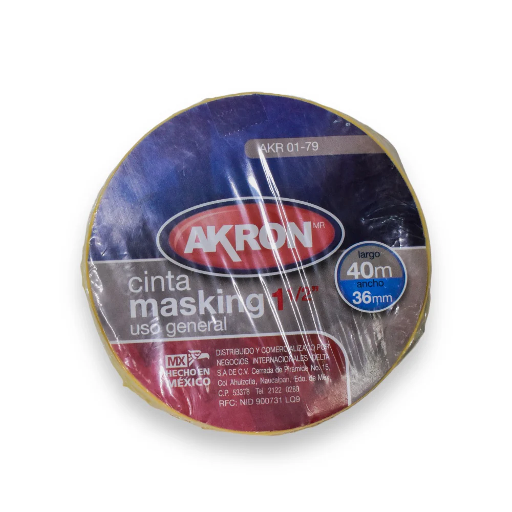 Cinta Maskin Uso General 40mts, 1/2", 1 1/2", 2" - 2" - Image 3