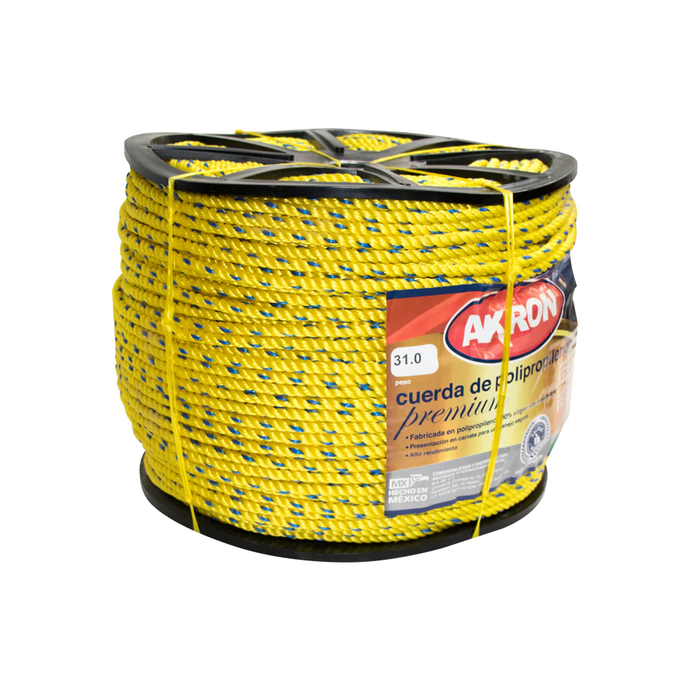 Cuerda de Polipropileno Premium Akron 44-59 | 100% Virgen | 11mm | 7/16" - Image 3