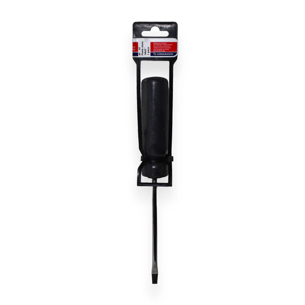 Desarmador Plano Akron 02-43 | Cromado en Vanadio | 1/4" x 8" - Image 2