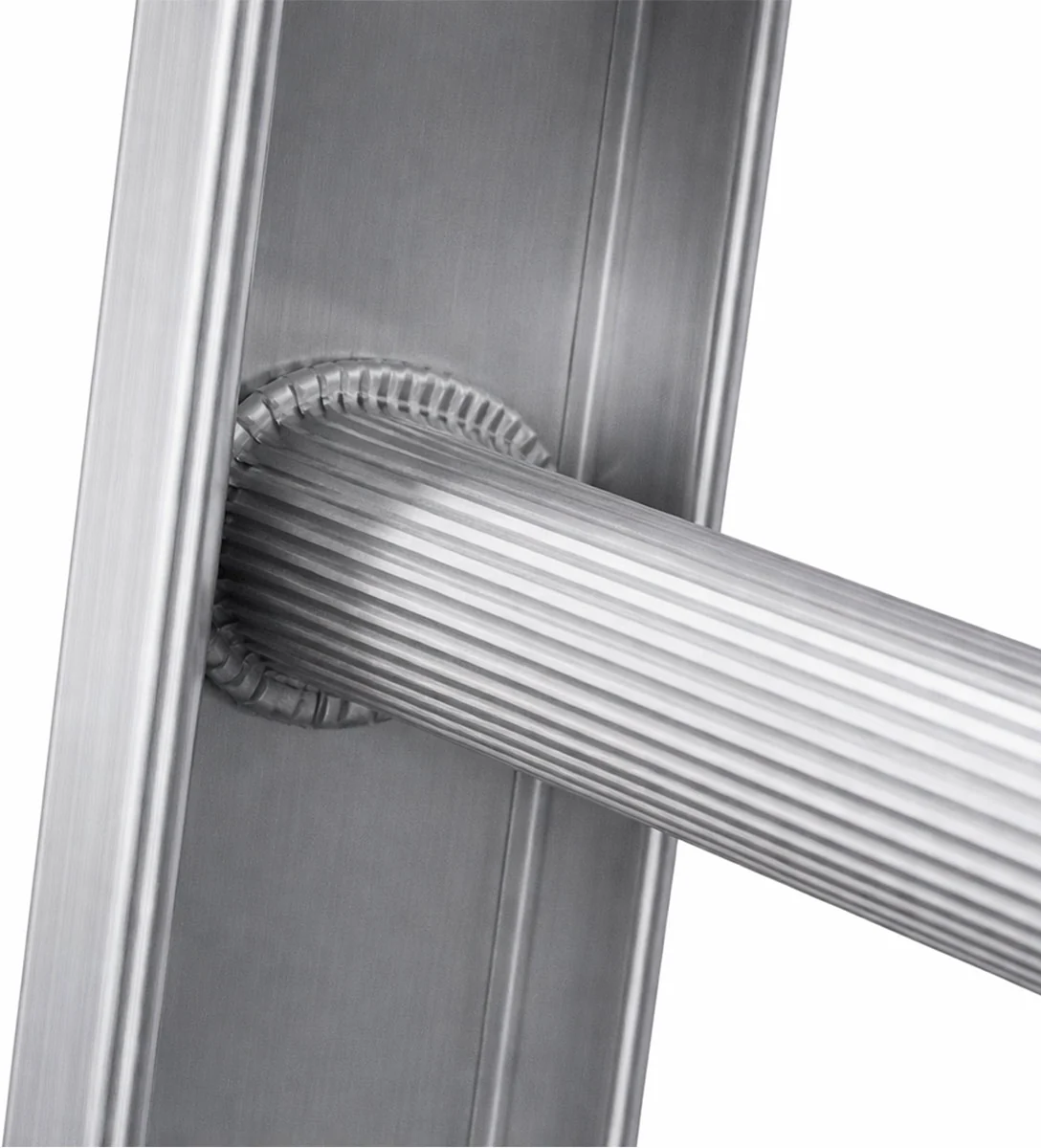 Escalera De Extensión Akron 82-02 | De Aluminio | De Canal | 3.66m A 6.40m | 24 Escalones | Uso Comercial | Tipo lll | Capacidad De Carga 150kg - Image 4