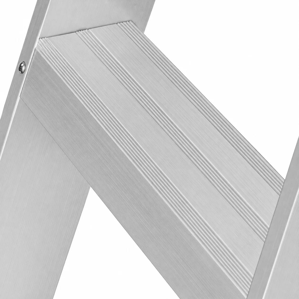 Escalera de Tijera Akron 77-27 | De Aluminio | Altura 2.91m | 9 Peldaños | Uso Profesional (Tipo II) con Porta Cubeta de Plástico - Image 6