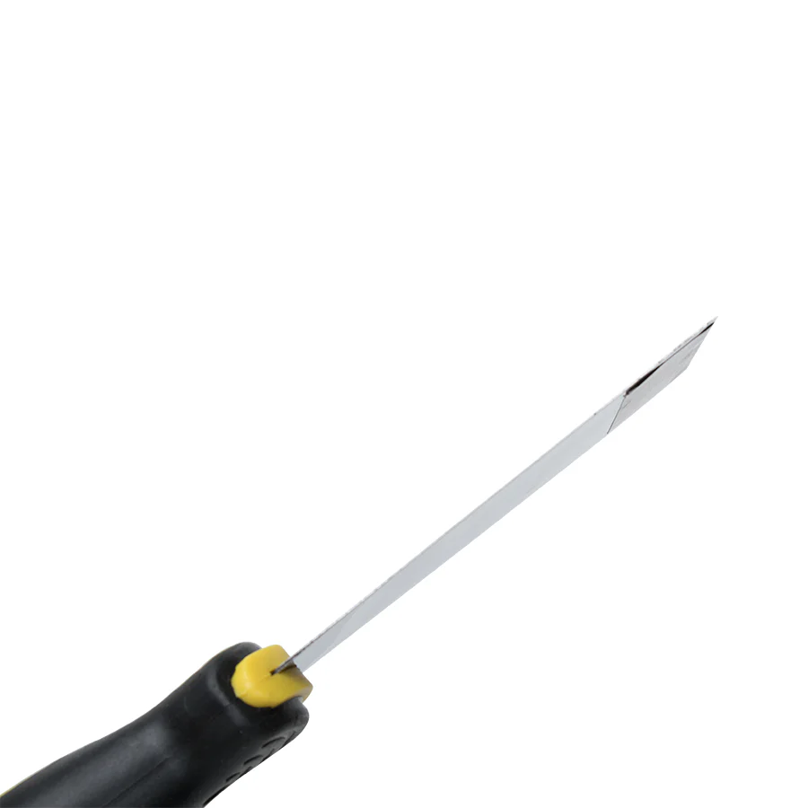 Espátula Robust de Acero Inoxidable Mango Negro Antiderrapante - 2" - Image 3