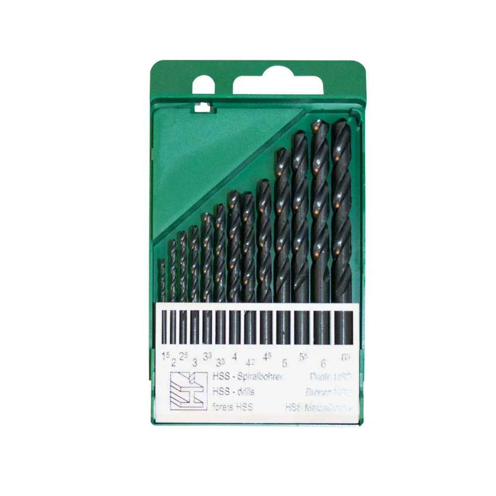 Juego de 13 Brocas Hitachi de 1/8" a 1/2"