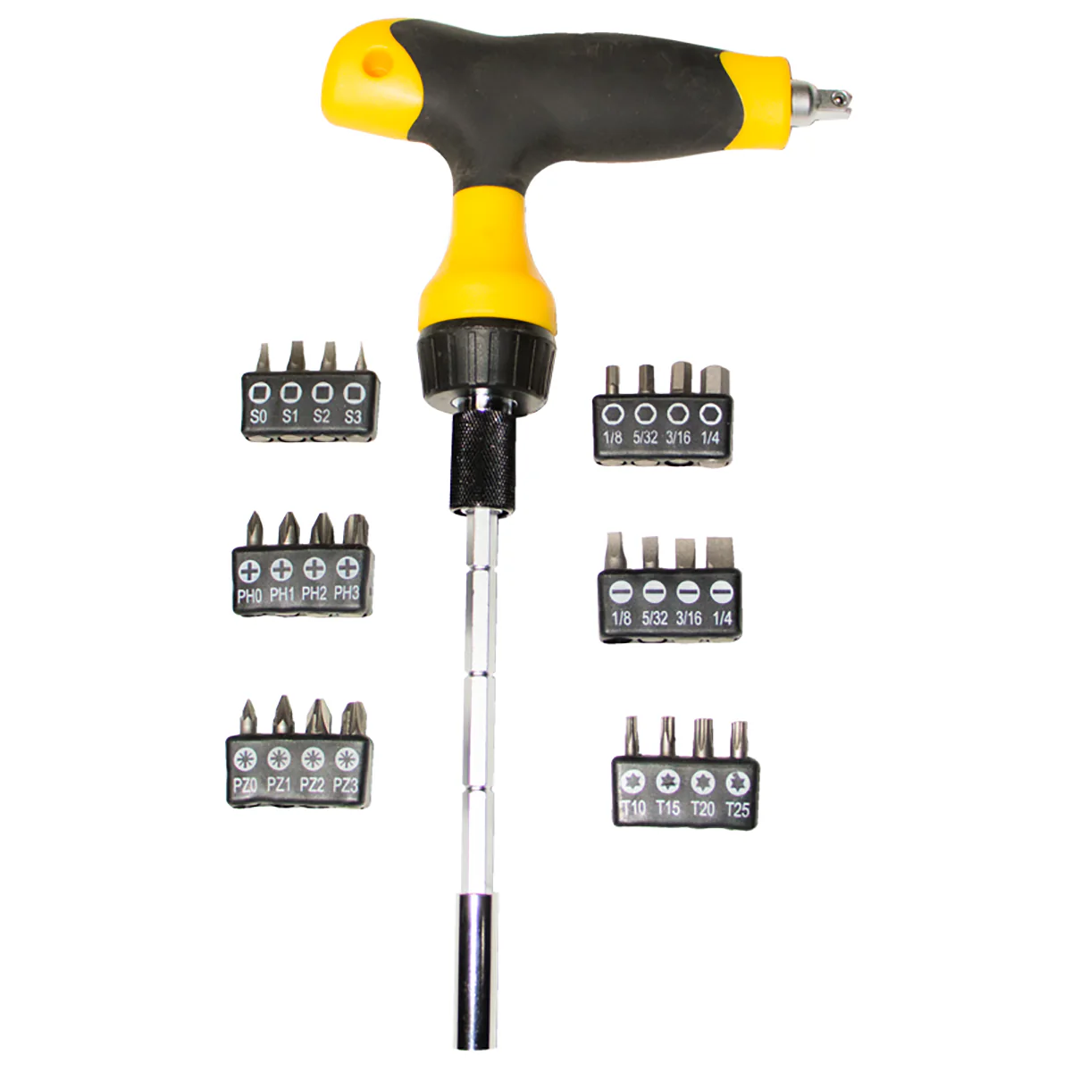 Kit de Rachet en T con Puntas y Dados, 44 pzs - Image 6