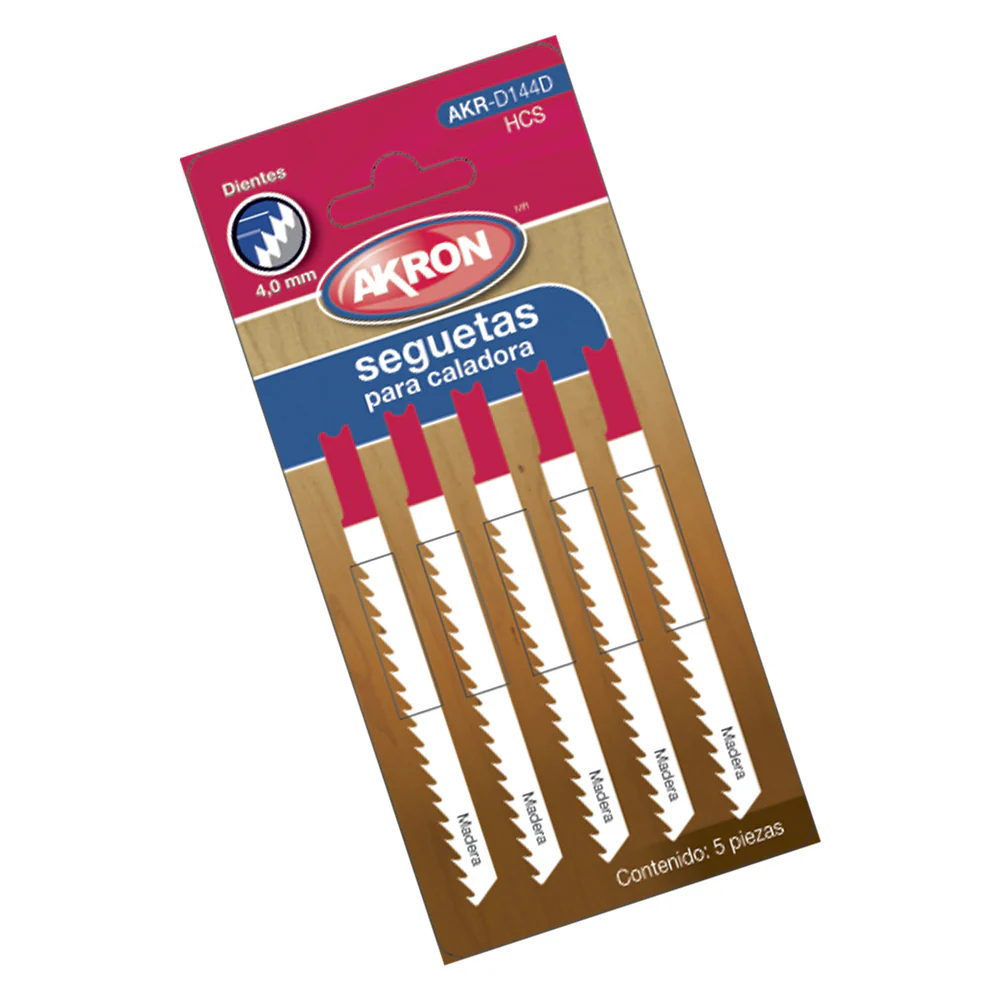 Segueta para Caladora, Zanco T - U, 5 Piezas - Zanco U