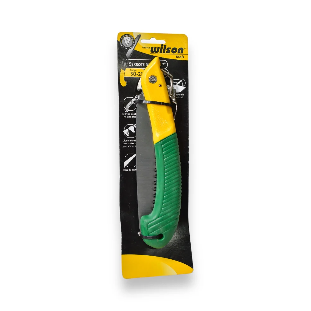 Serrote para Podar de 7" con Broche de Seguridad